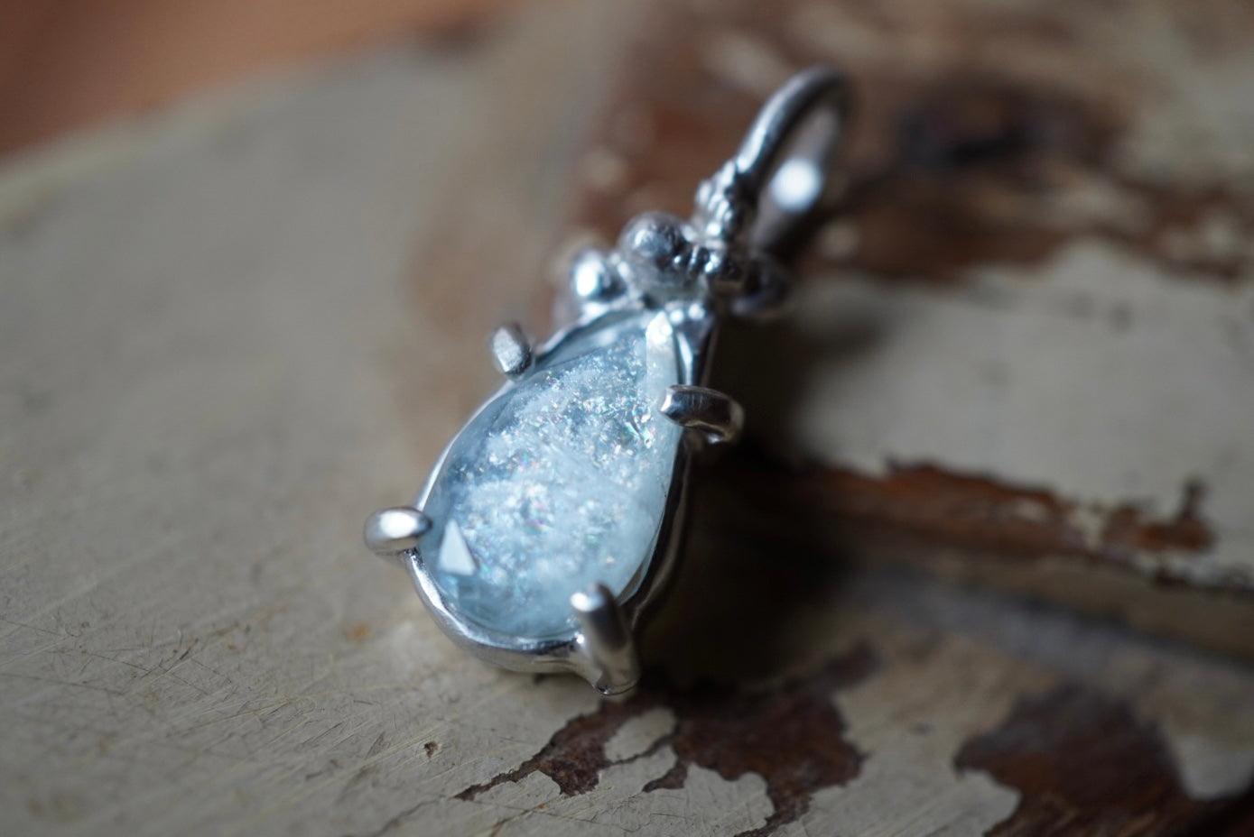 シンデレラアクアマリンのペンダントトップ